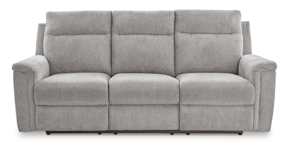 Barnsana Reclining Power Sofa Chenille