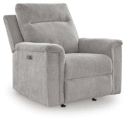 Barnsana Power Rocker Recliner Chenille