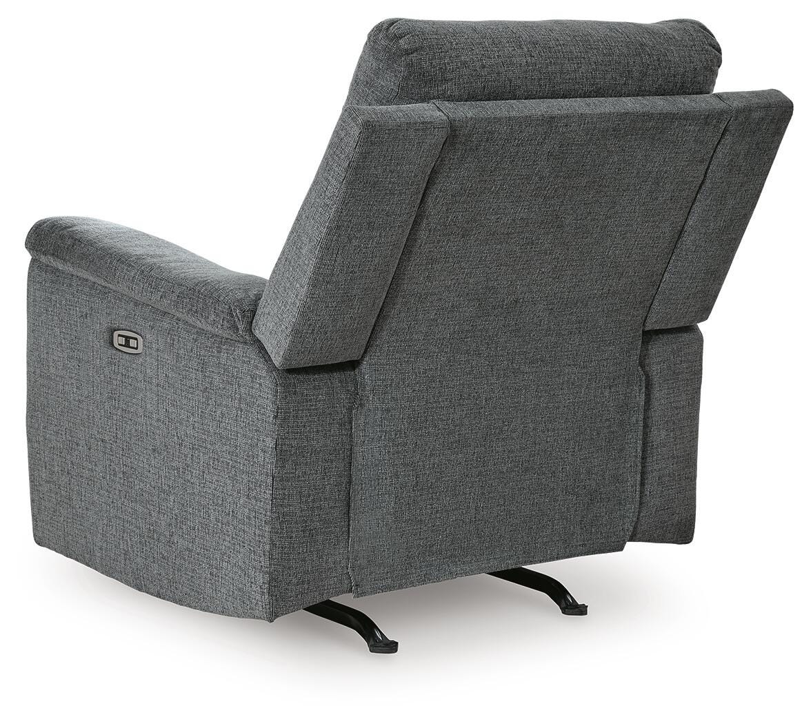 Barnsana Power Rocker Recliner Chenille