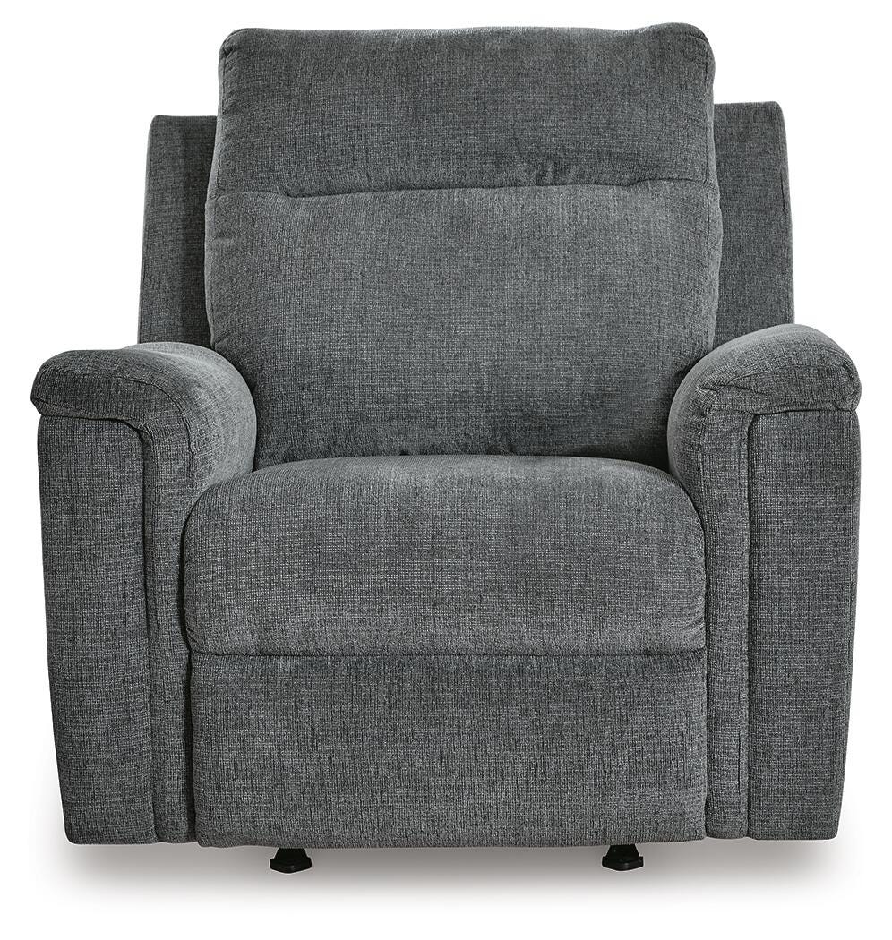 Barnsana Power Rocker Recliner Chenille