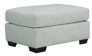 Cloud Silver Ottoman