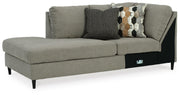 Santasia LAF Corner Chaise Chenille