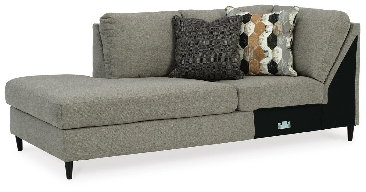 Santasia LAF Corner Chaise Chenille