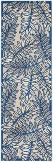 Aloha ALH18 Ivory Navy Rug - Runner