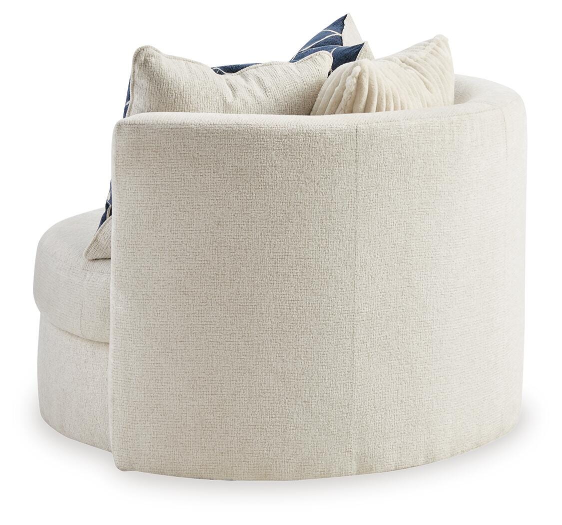 Padova Swivel Accent Chair Chenille
