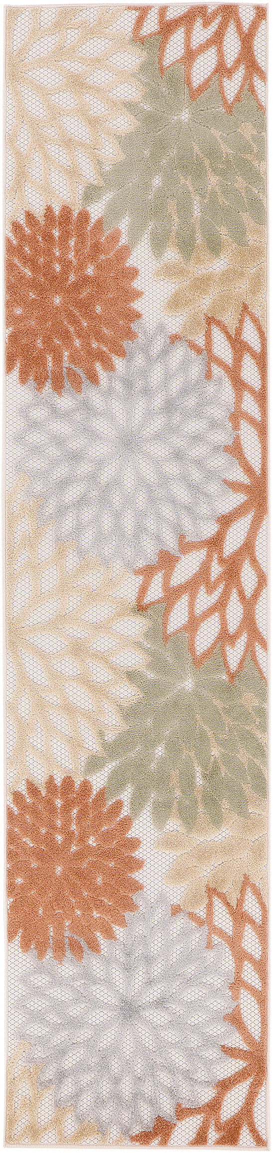 Aloha ALH05 Ivory Multicolor Rug - Runner