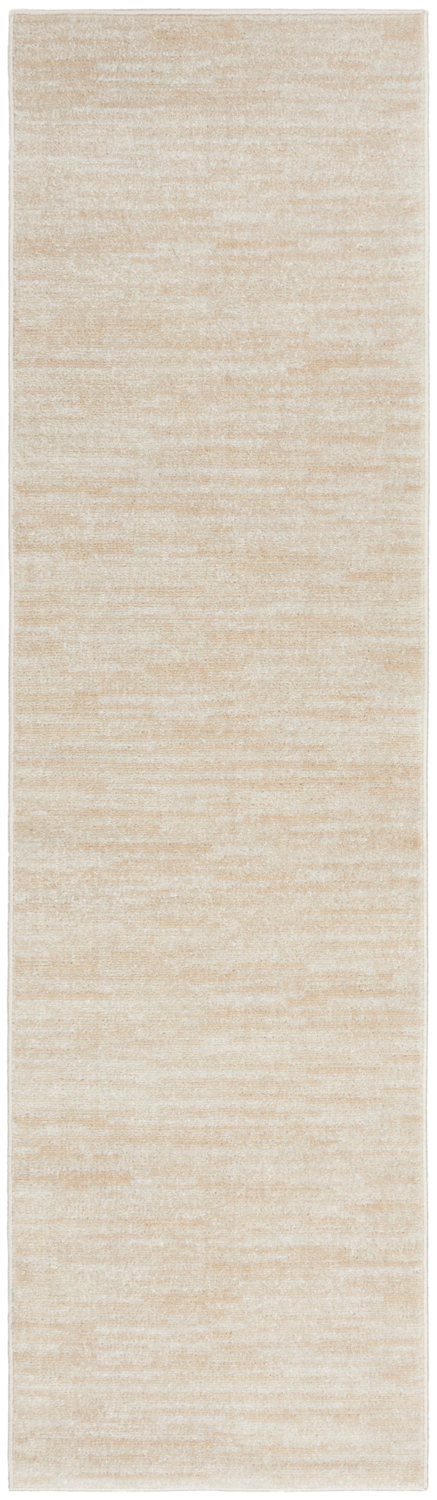 Nourison Essentials NRE01 Ivory Beige Rug - Runner
