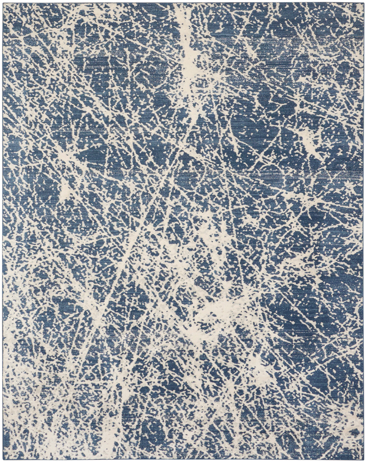Exhale EXL02 Navy Ivory Rug - Rectangle