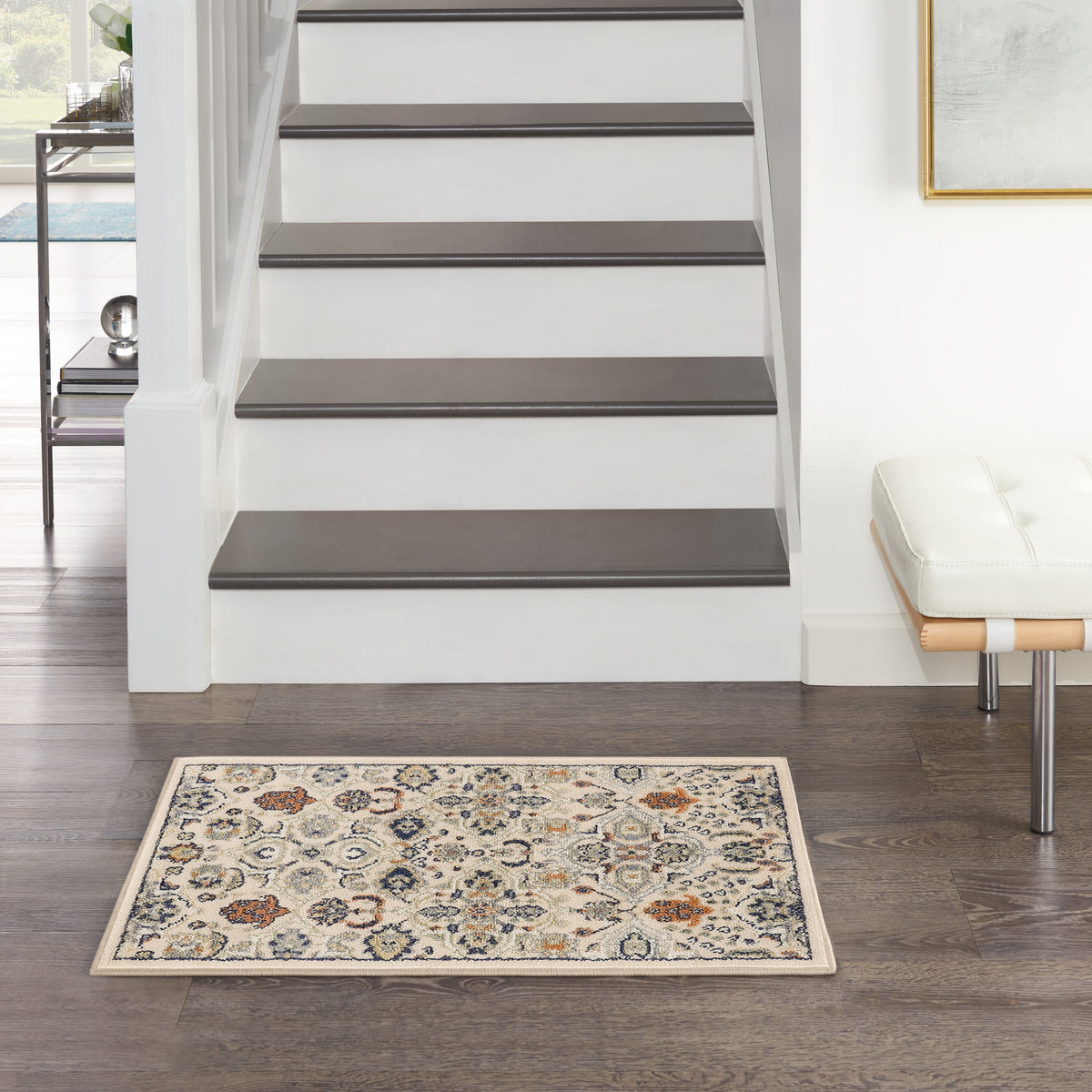 Allur ALR03 Beige Rug - room scene