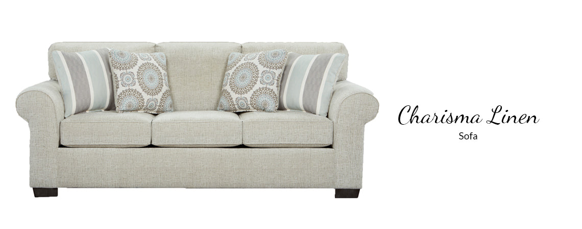 Charisma Linen Sofa