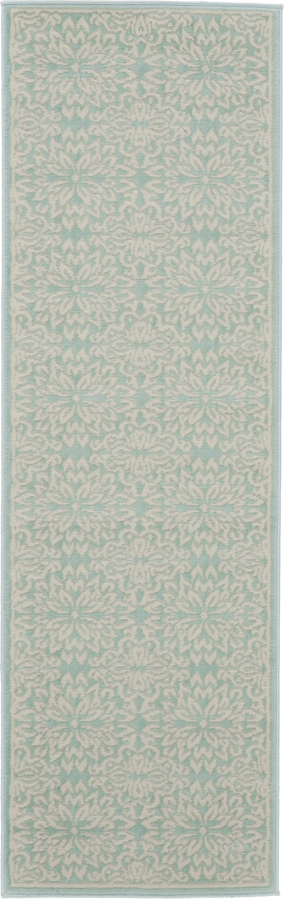 Jubilant JUB06 Ivory Green Rug - Runner