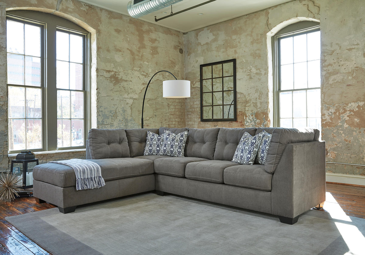 Pitkin 2-Piece Sectional with Chaise Chenille