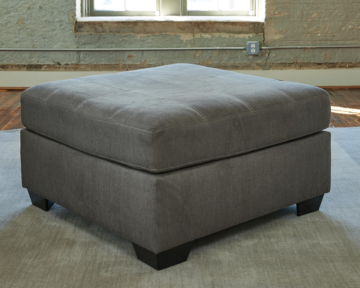 Pitkin Oversized Accent Ottoman Chenille