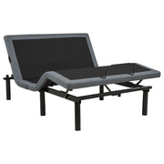 Weston Massage Adjustable Bed Base in Black and Grey - Full