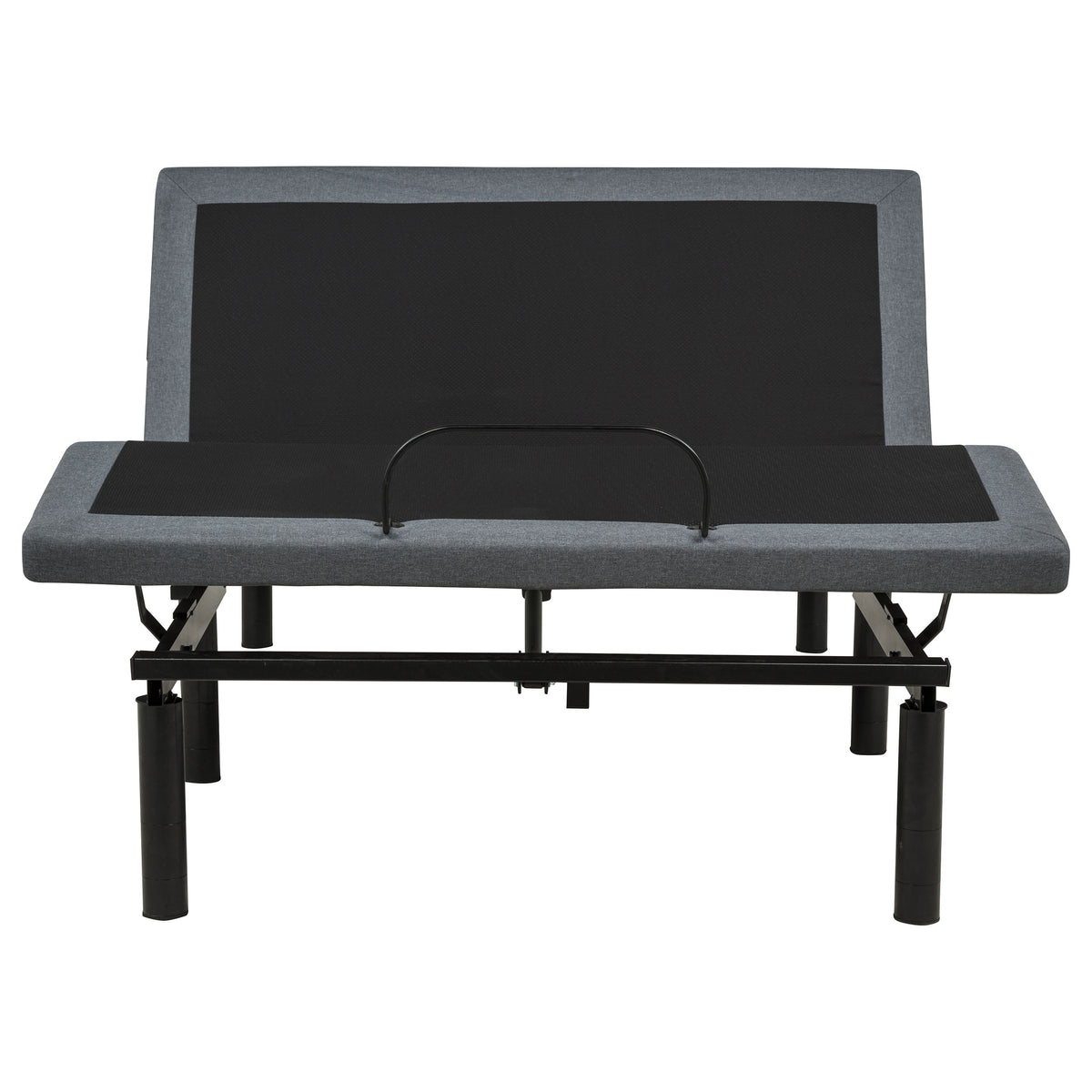 Weston Massage Adjustable Bed Base in Black and Grey - Full