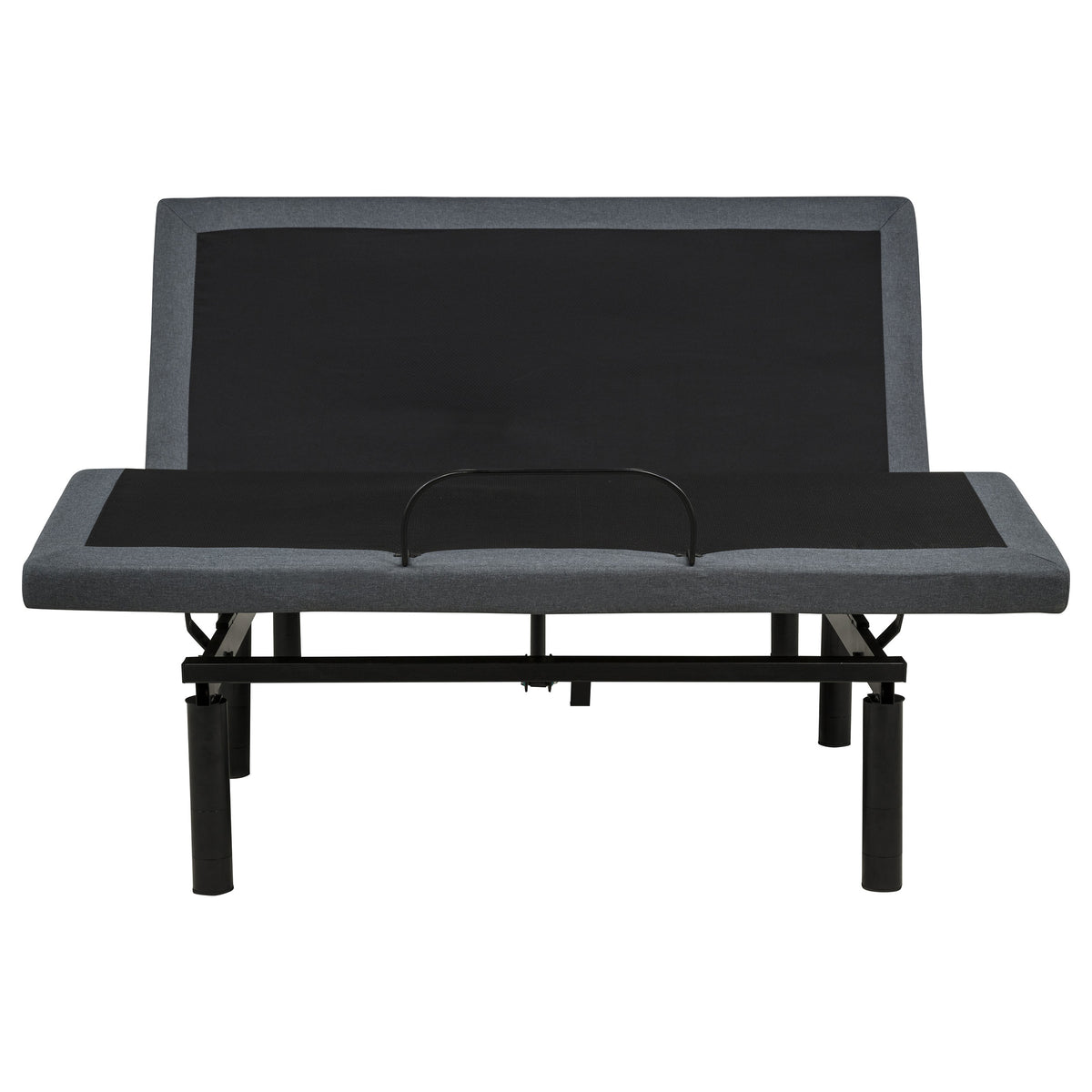 Weston Massage Adjustable Bed Base in Black and Grey - Queen