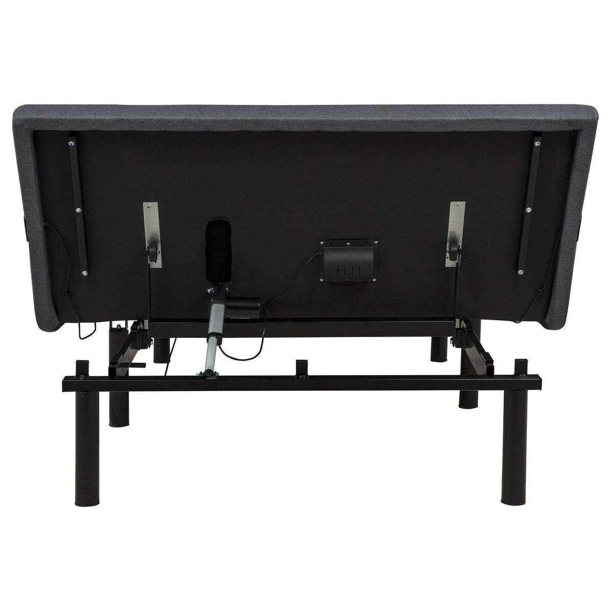 Weston Massage Adjustable Bed Base in Black and Grey - Queen