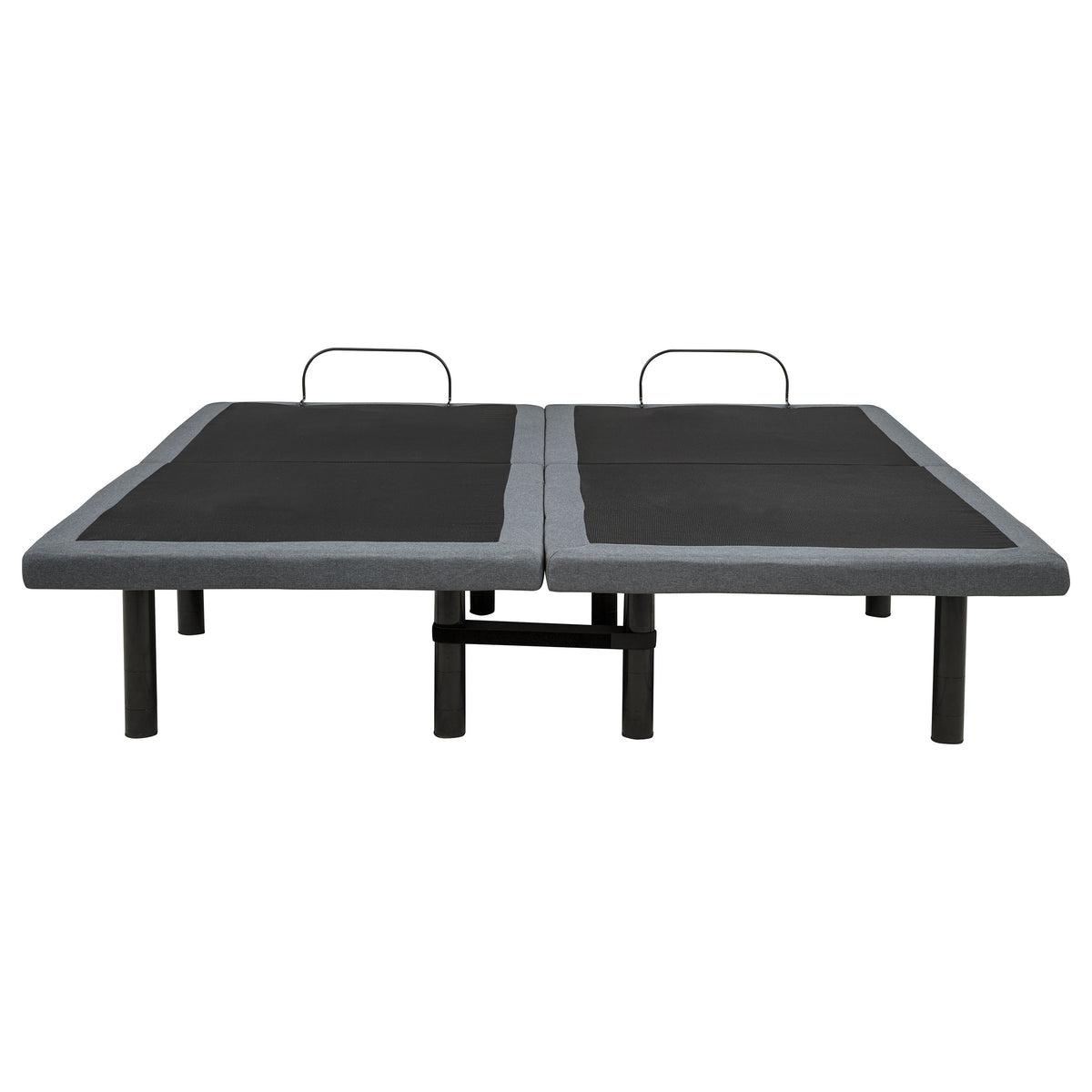 Weston Massage Adjustable Bed Base in Black and Grey - Split Eastern King