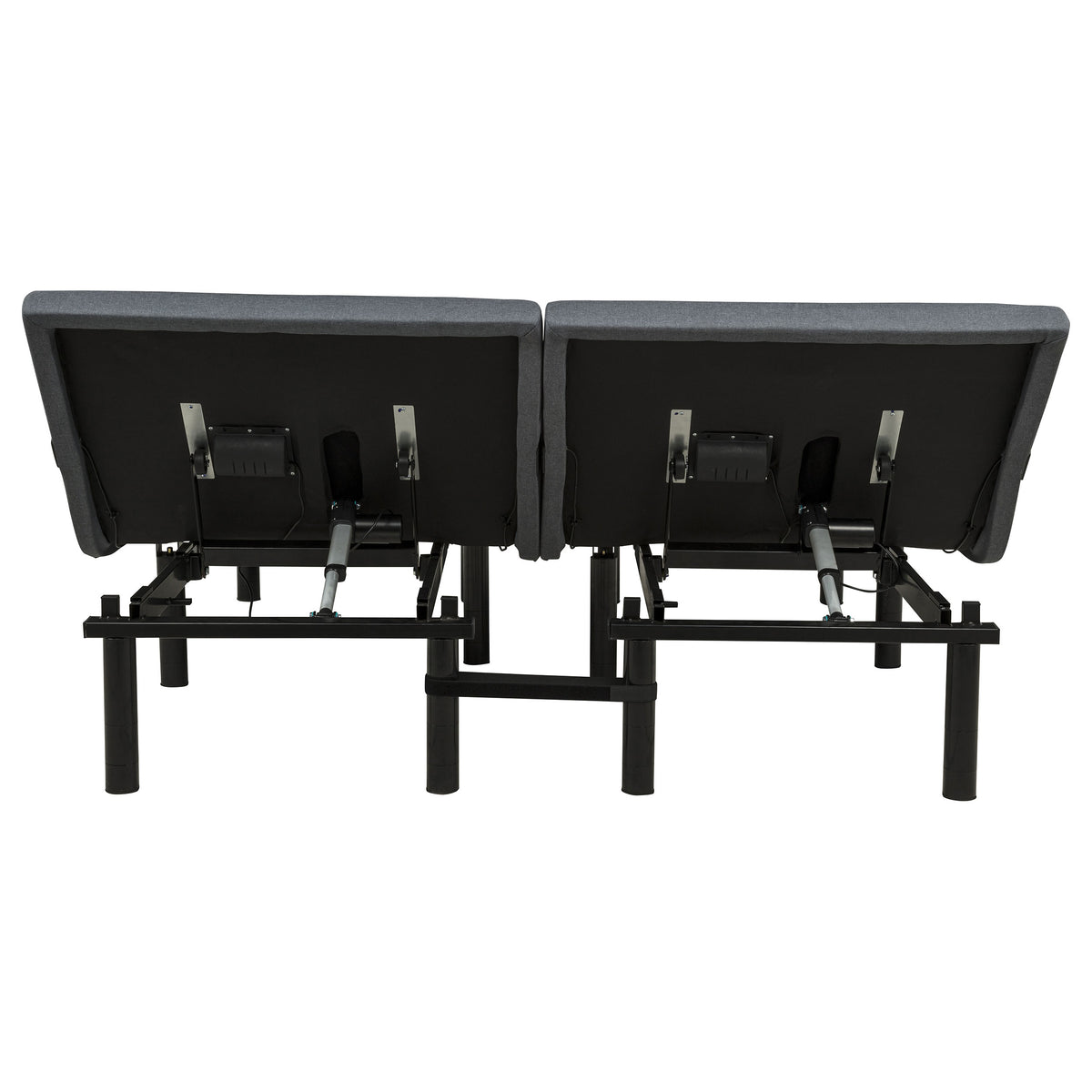 Weston Massage Adjustable Bed Base in Black and Grey - Split Eastern King