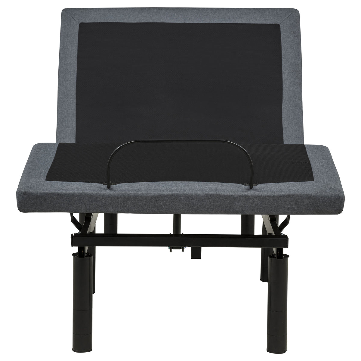 Weston Massage Adjustable Bed Base in Black and Grey - Twin XL