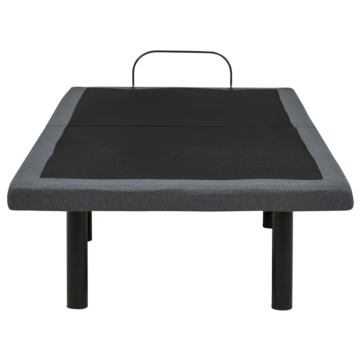 Weston Massage Adjustable Bed Base in Black and Grey - Twin XL