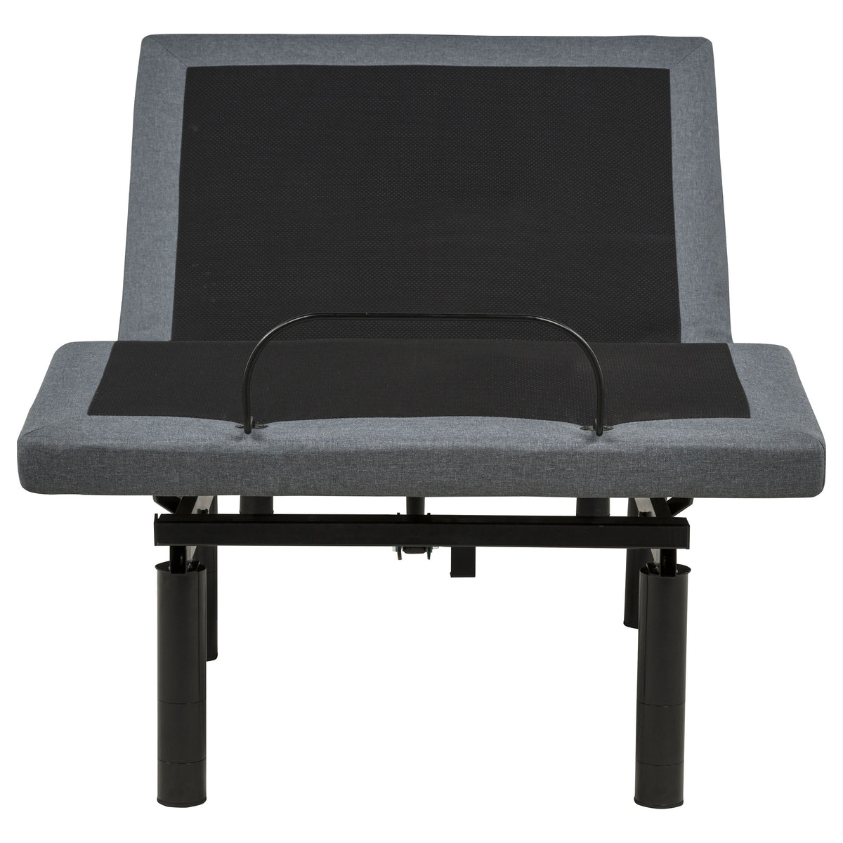Weston Massage Adjustable Bed Base in Black and Grey - Twin