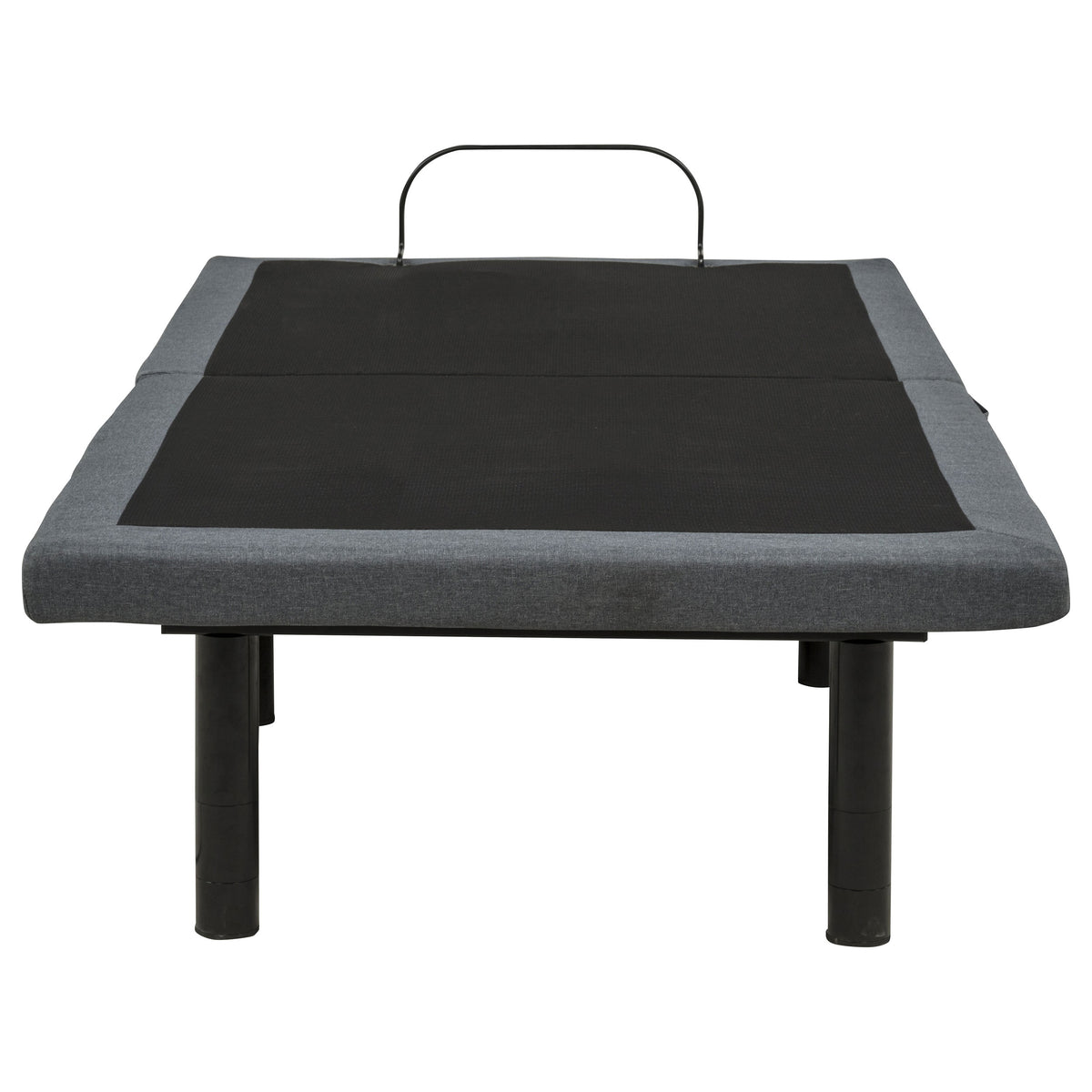 Weston Massage Adjustable Bed Base in Black and Grey - Twin
