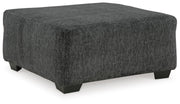 Biddeford Oversized Accent Ottoman Velvet