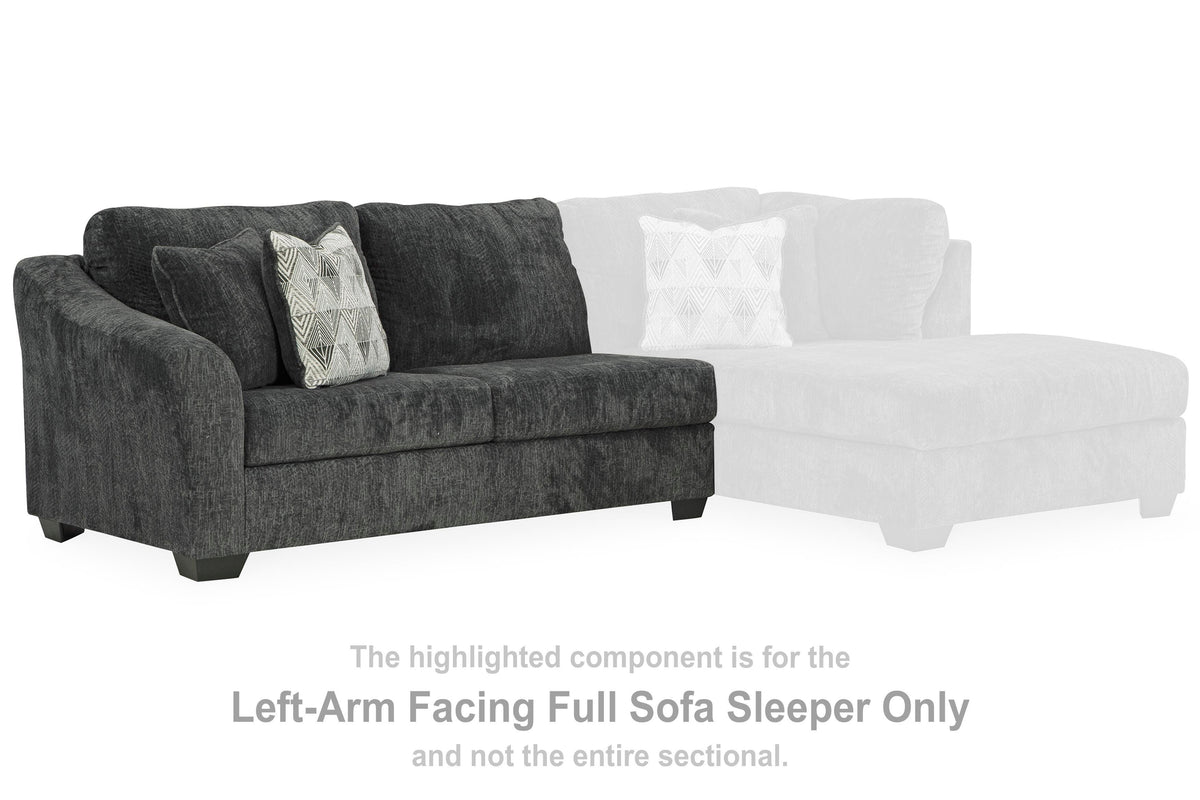 Biddeford LAF Full Sofa Sleeper Velvet
