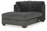 Biddeford LAF Corner Chaise Velvet