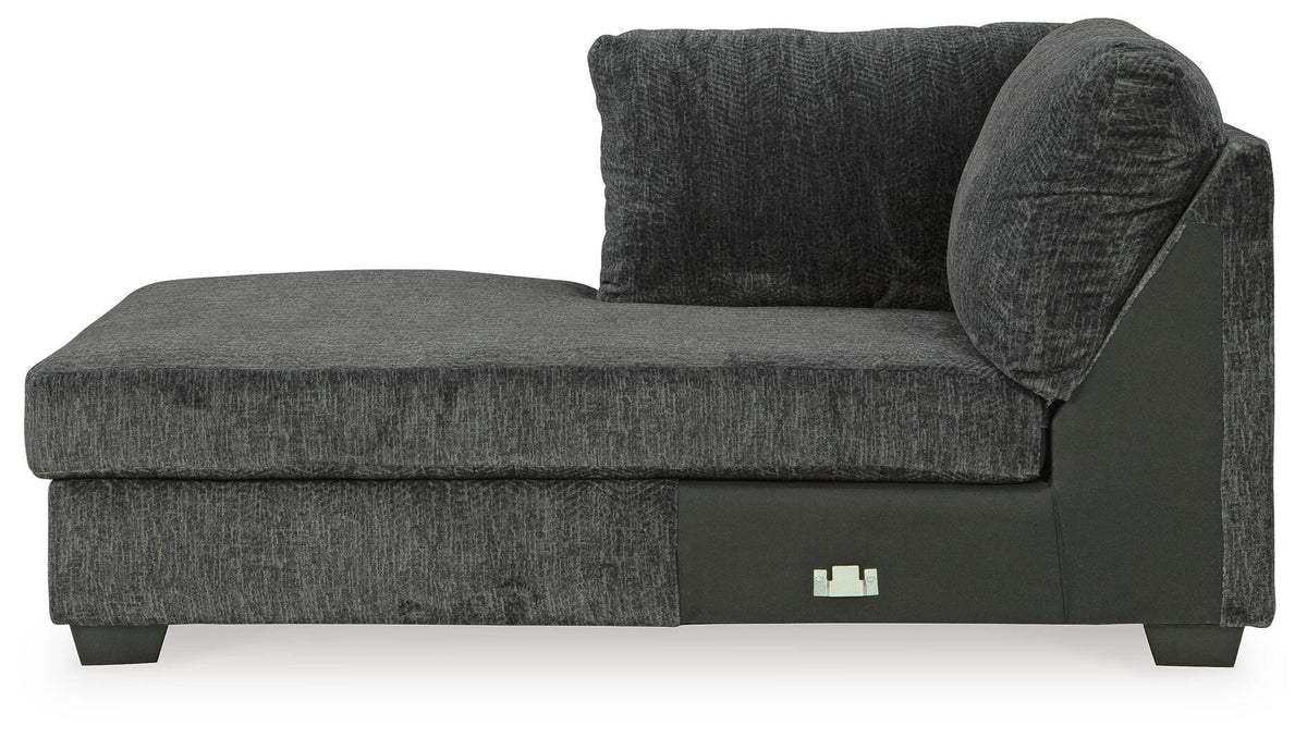 Biddeford LAF Corner Chaise Velvet