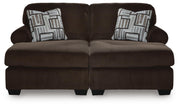 Kimlee 2-Piece Super Chaise Velvet