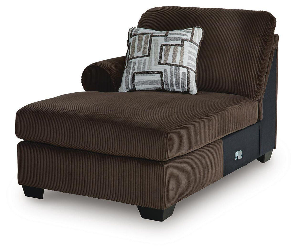 Kimlee LAF Corner Chaise Velvet