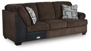 Kimlee RAF Sofa w/Corner Wedge Velvet