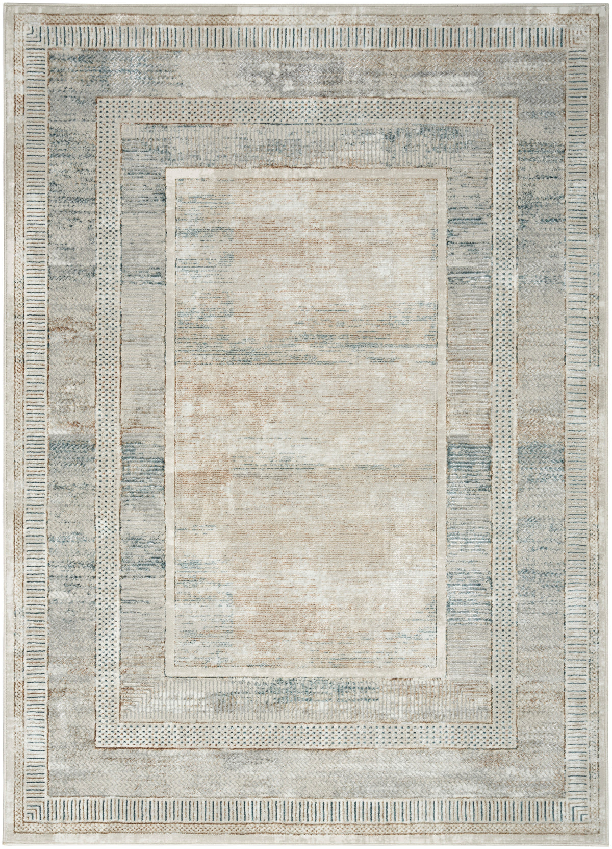 Glitz GLZ07 Ivory Multicolor Rug - Rectangle