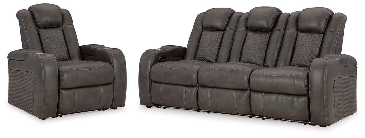 Fyne-Dyme Power Reclining Sofa and Power Recliner