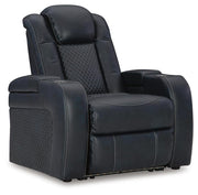 Fyne-Dyme PWR Recliner/ADJ Headrest Faux Leather