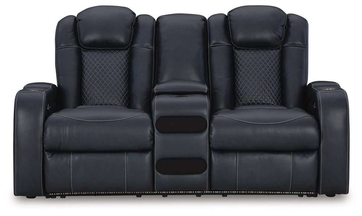 Fyne-Dyme Power Reclining Sofa, Loveseat and Recliner