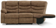 Partymate LAF Reclining Loveseat Faux Leather