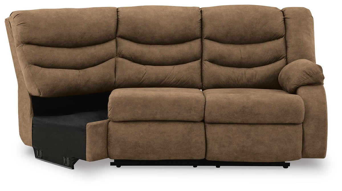 Partymate RAF Reclining Loveseat Faux Leather