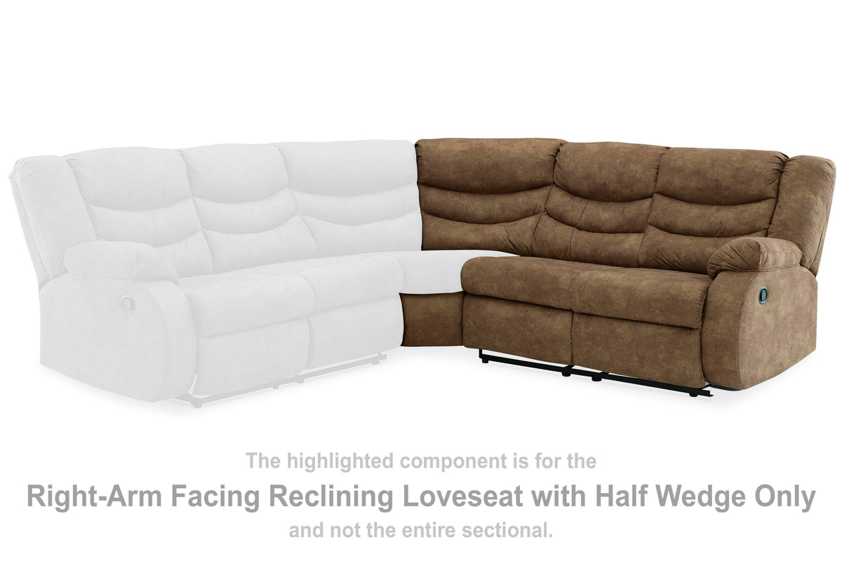 Partymate RAF Reclining Loveseat Faux Leather
