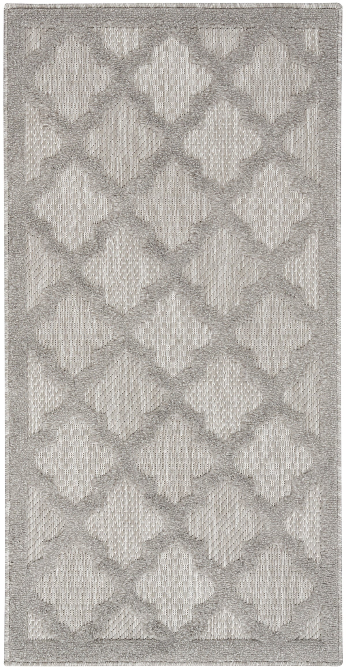 Easy Care NES01 Silver Grey Rug - Rectangle
