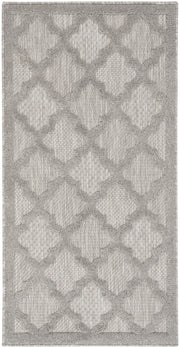 Easy Care NES01 Silver Grey Rug - Rectangle