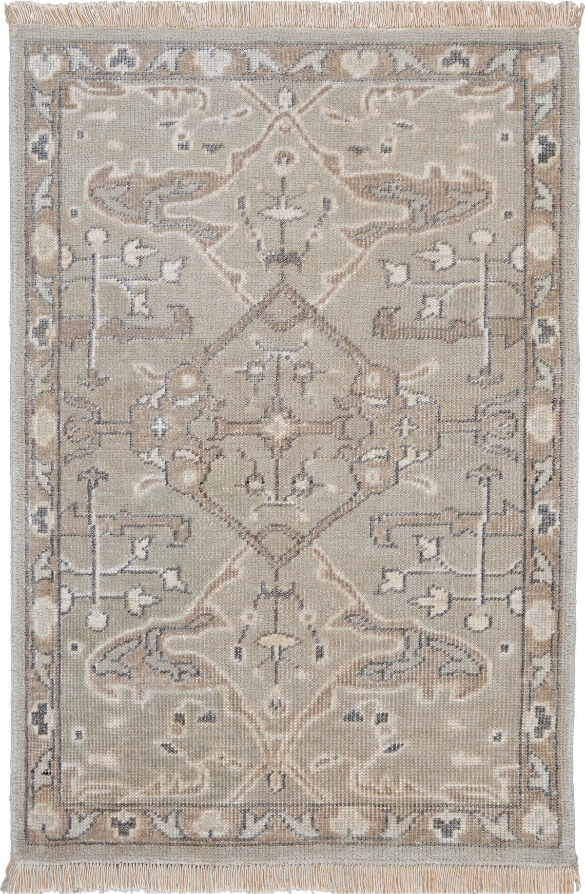 Aldora ALD01 Silver Rug - Rectangle
