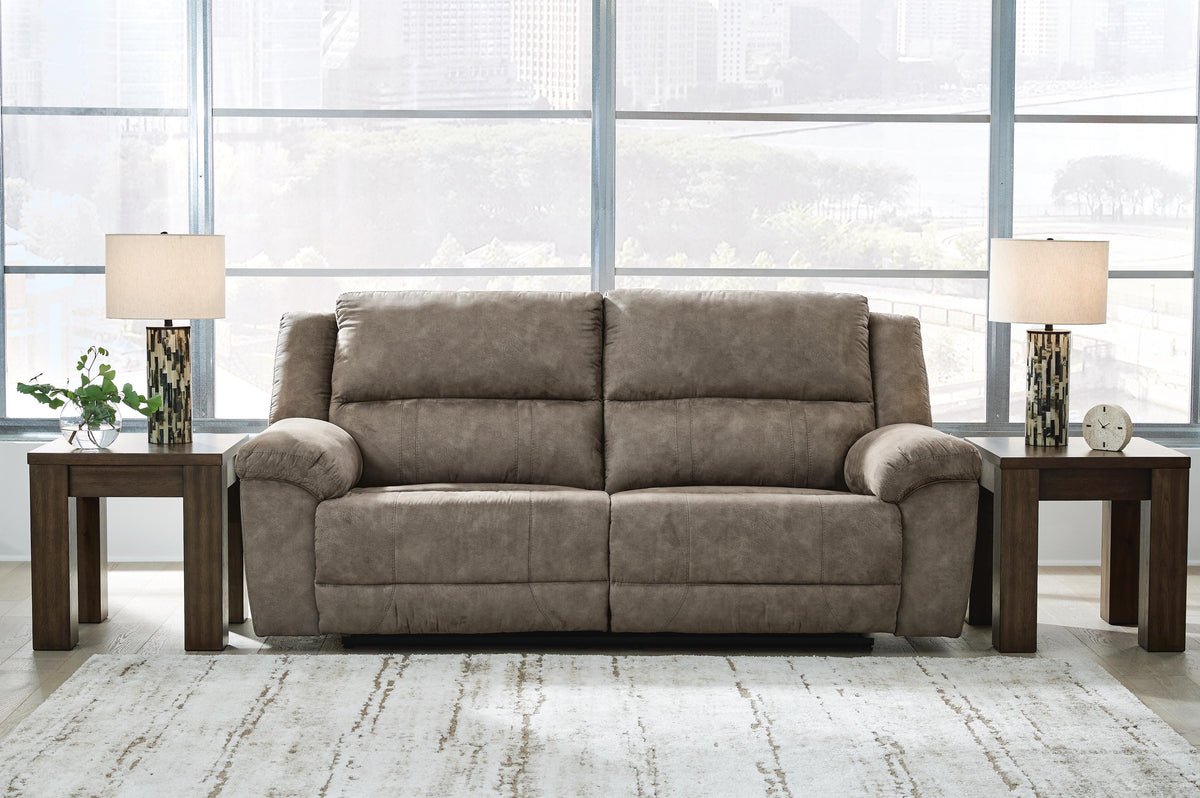 Laresview 2 Seat Reclining Sofa Faux Leather