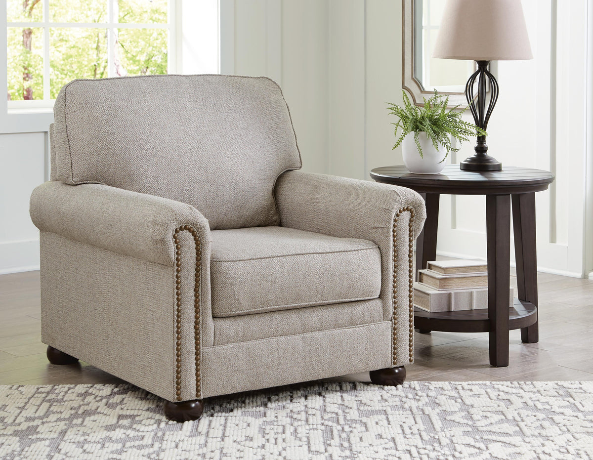 Gaelon Chair and Ottoman
