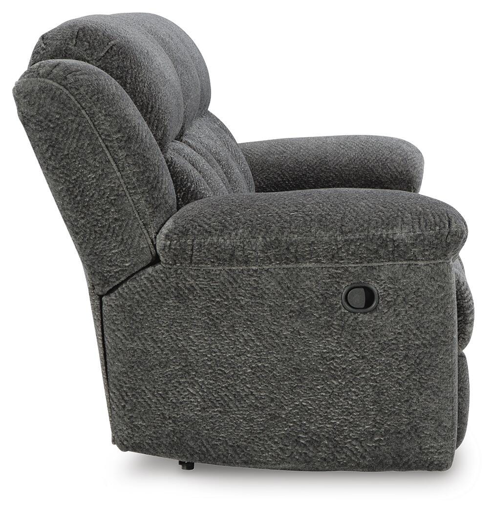 Frohn Reclining Sofa and Loveseat - Graphite