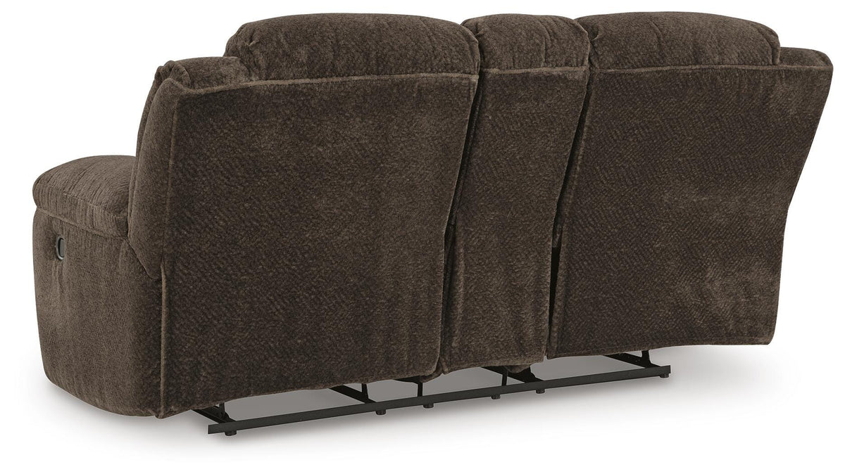 Frohn DBL Rec Loveseat w/Console Chenille