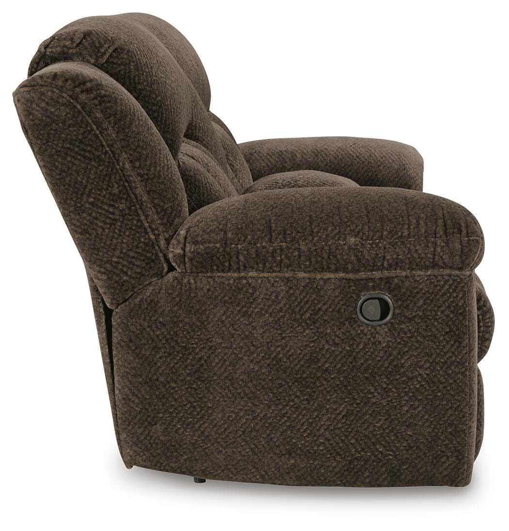 Frohn Reclining Sofa and Loveseat - Chocolate