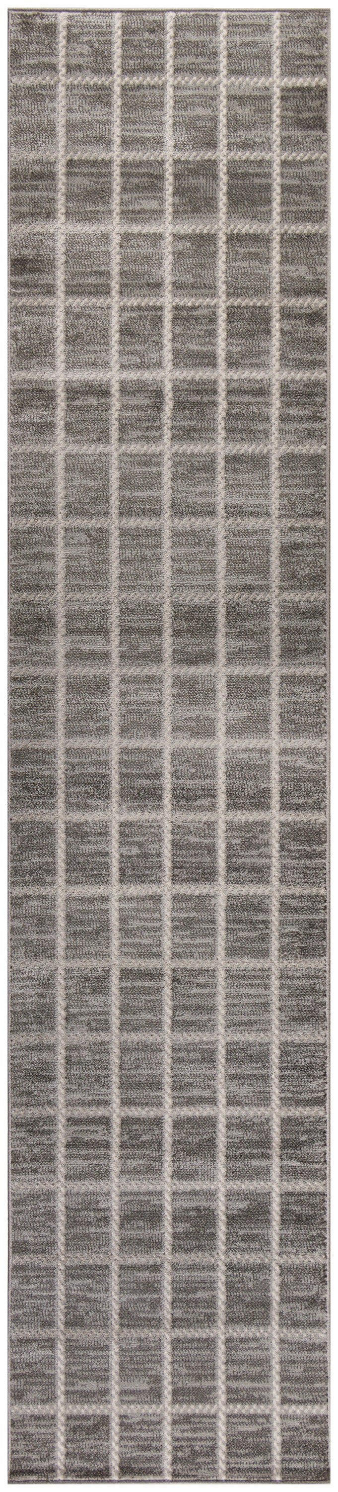 Serenity Home SRH05 Grey Ivory Rug - Runner